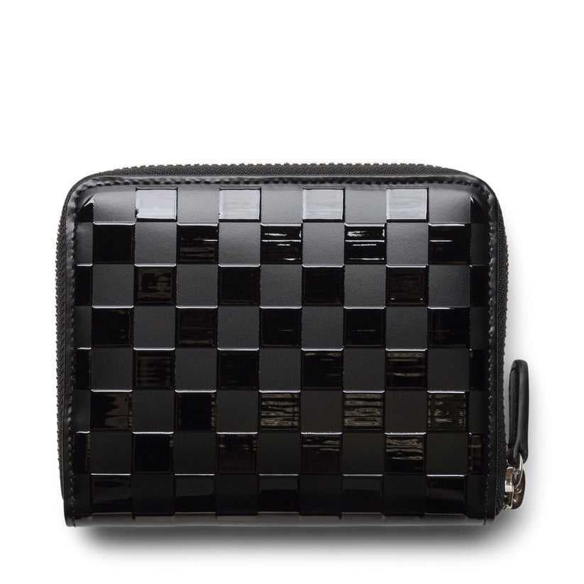 Porter Yoshida & CO - Black Checker Flag Wallet