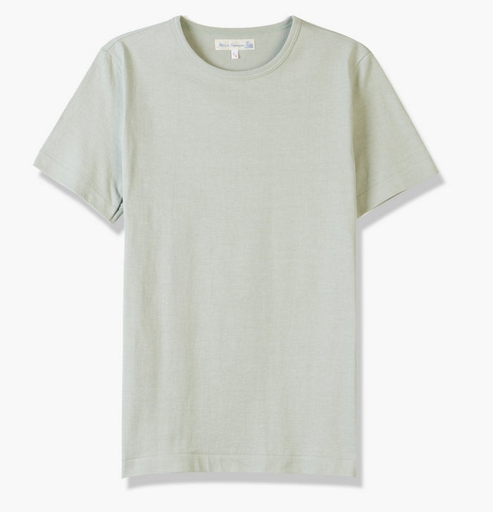 Merz B. Schwanen - Sage Green 1950s Crewneck T-Shirt