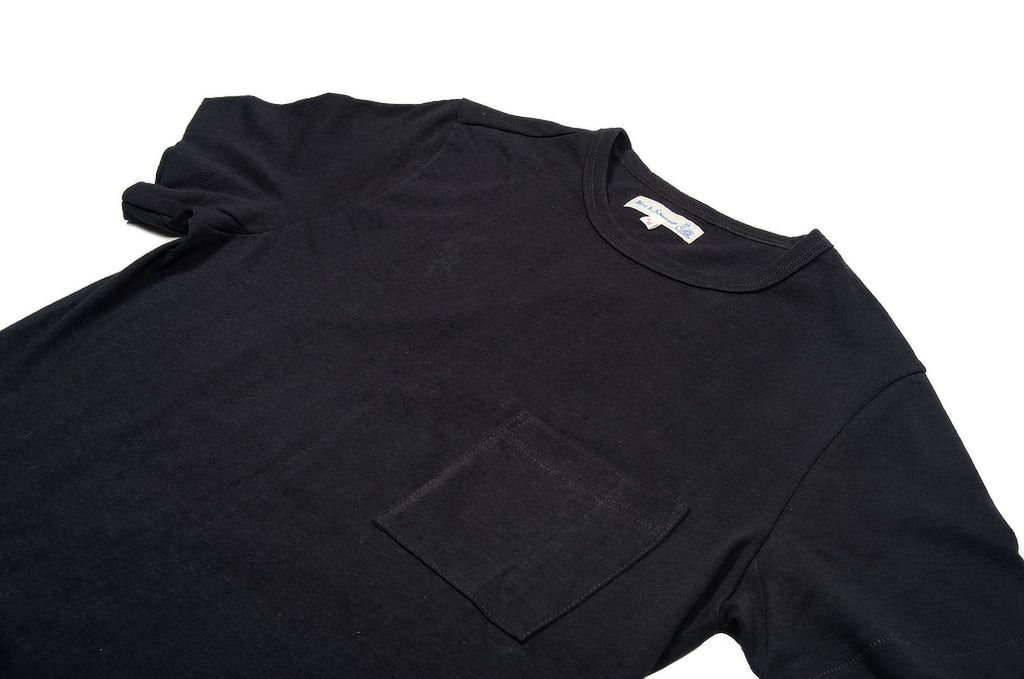 Merz B. Schwanen - Charcoal 215P-2 Thread Organic Cotton Heavyweight Crewneck T-Shirt
