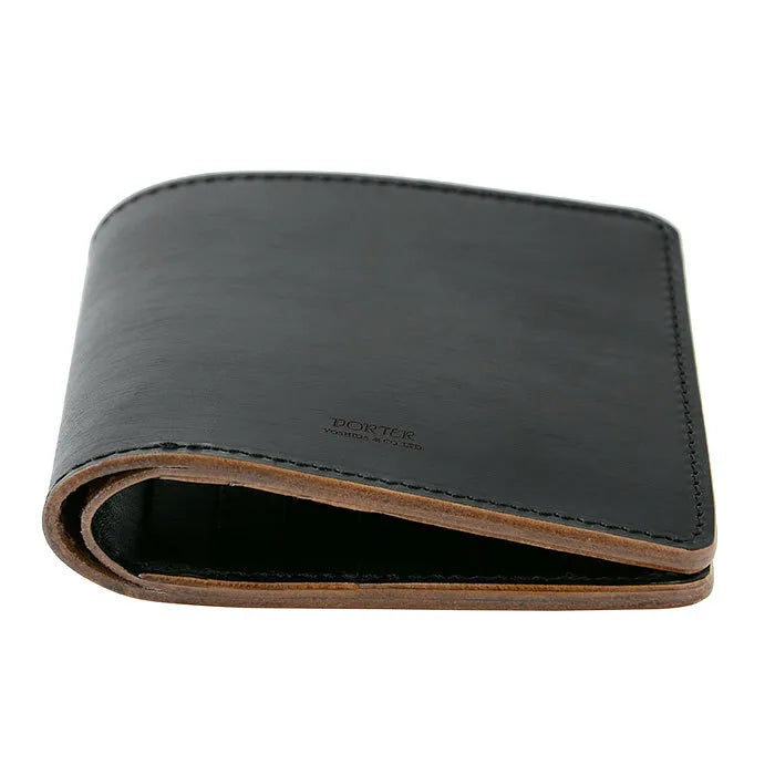 Porter Yoshida & CO - Black Film Bifold Wallet