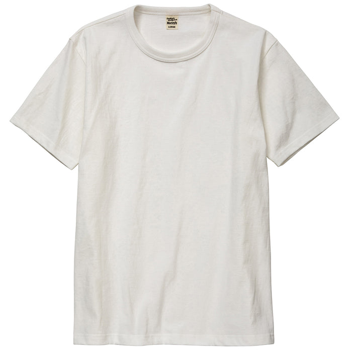 The Real McCoy's - Pack of Two White T-Shirts