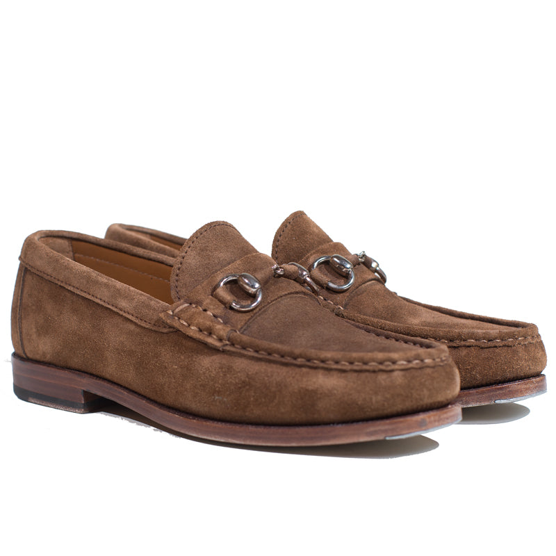 Carmina - Snuff Suede Loafer Uetam Last Size 6.5UK