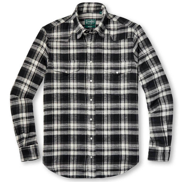 Gitman Vintage Colorado TRIPLE YARN FLANNEL WESTERN Button Down Shirt