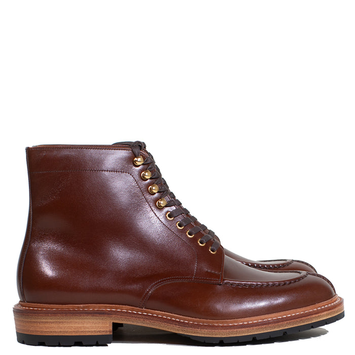 Joe Works Shoemaker - Brown French Calf Tanker Boot (50% DEPOSIT PAYMENT)