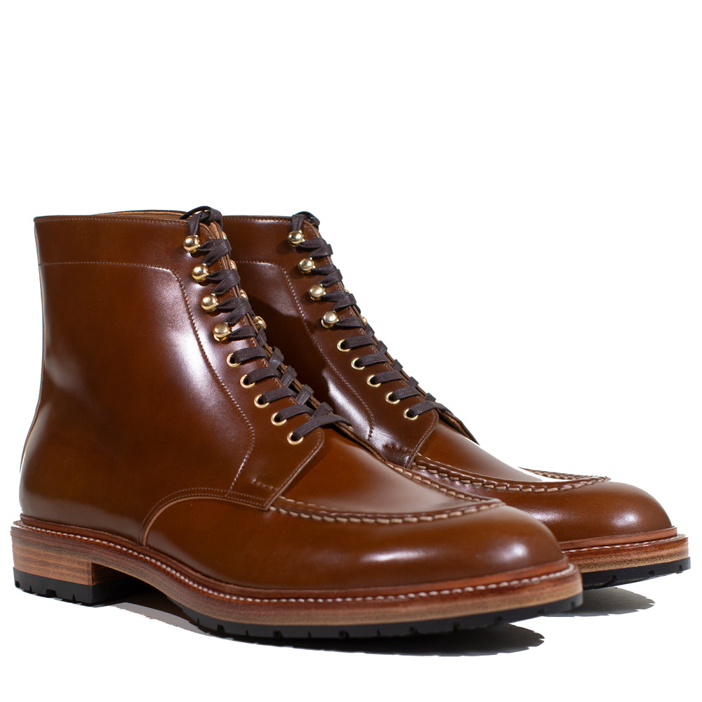 Joe Works Shoemaker - Chestnut Cordovan Apron Derby Boot (50% DEPOSIT PAYMENT)