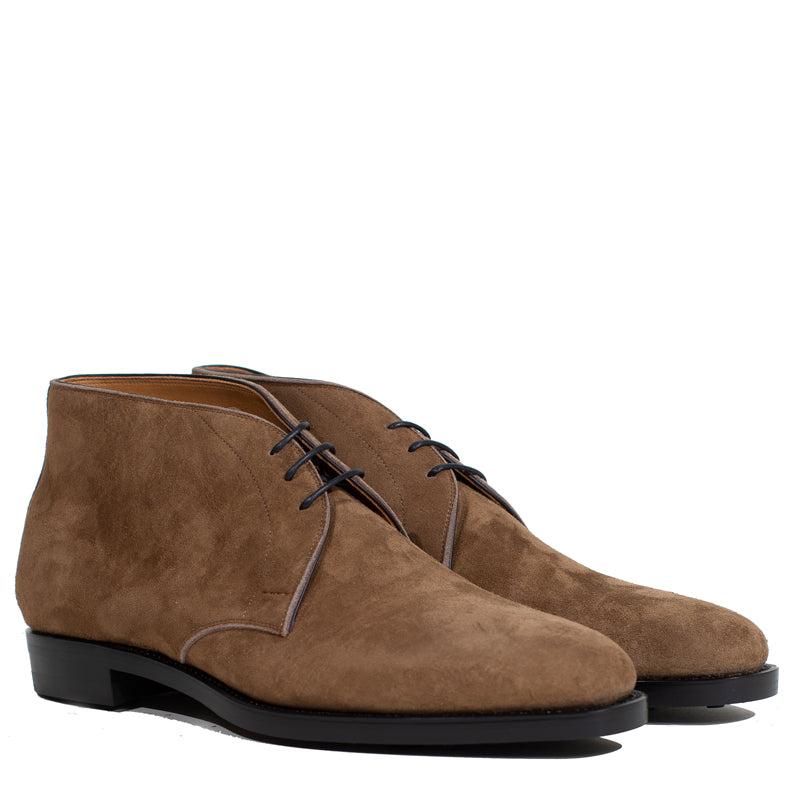 Joe Works Shoemaker - Stone Kudu Roughout Chukka Boot (50% DEPOSIT PAYMENT)