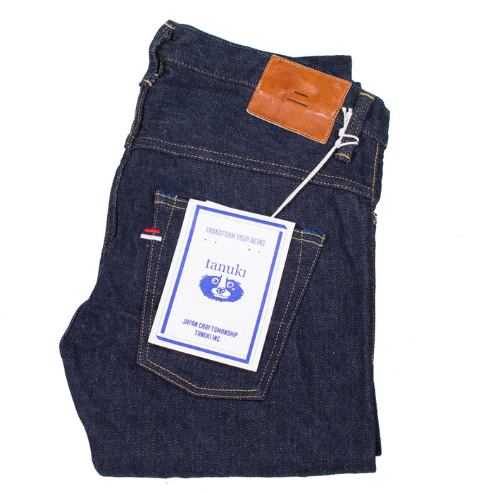 Tanuki - NSXT  16oz Natural Indigo Stretch Denim Tapered