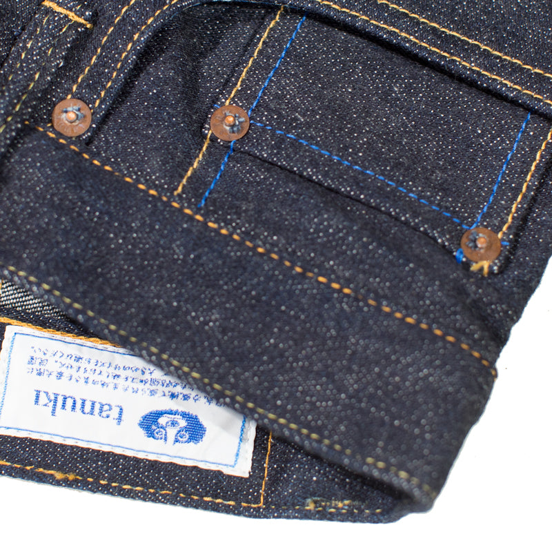 Tanuki - NSXT  16oz Natural Indigo Stretch Denim Tapered