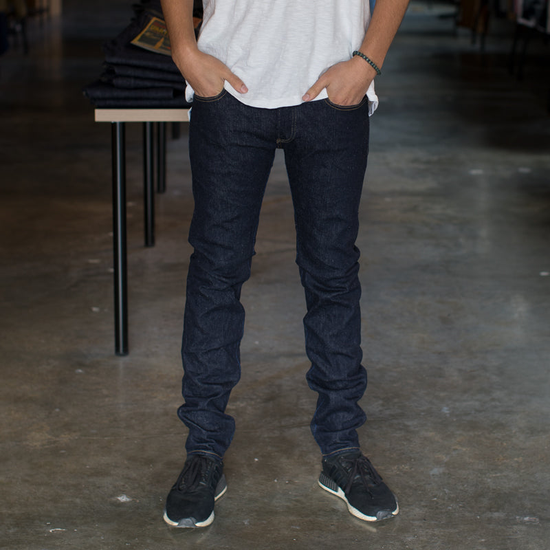 Tanuki - NSXT  16oz Natural Indigo Stretch Denim Tapered