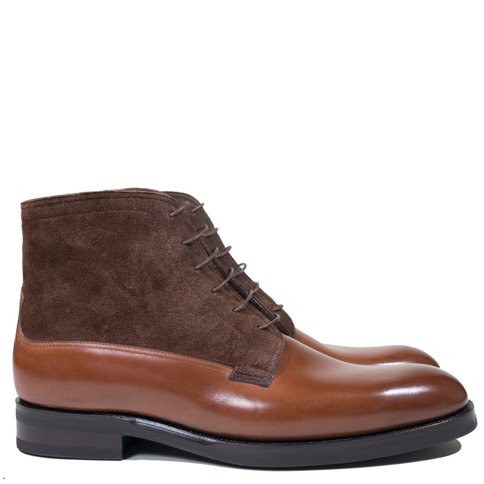 Zonkey Boot - ZB 142 Bavarian Calf Sienna Brown / Brown Suede Boot