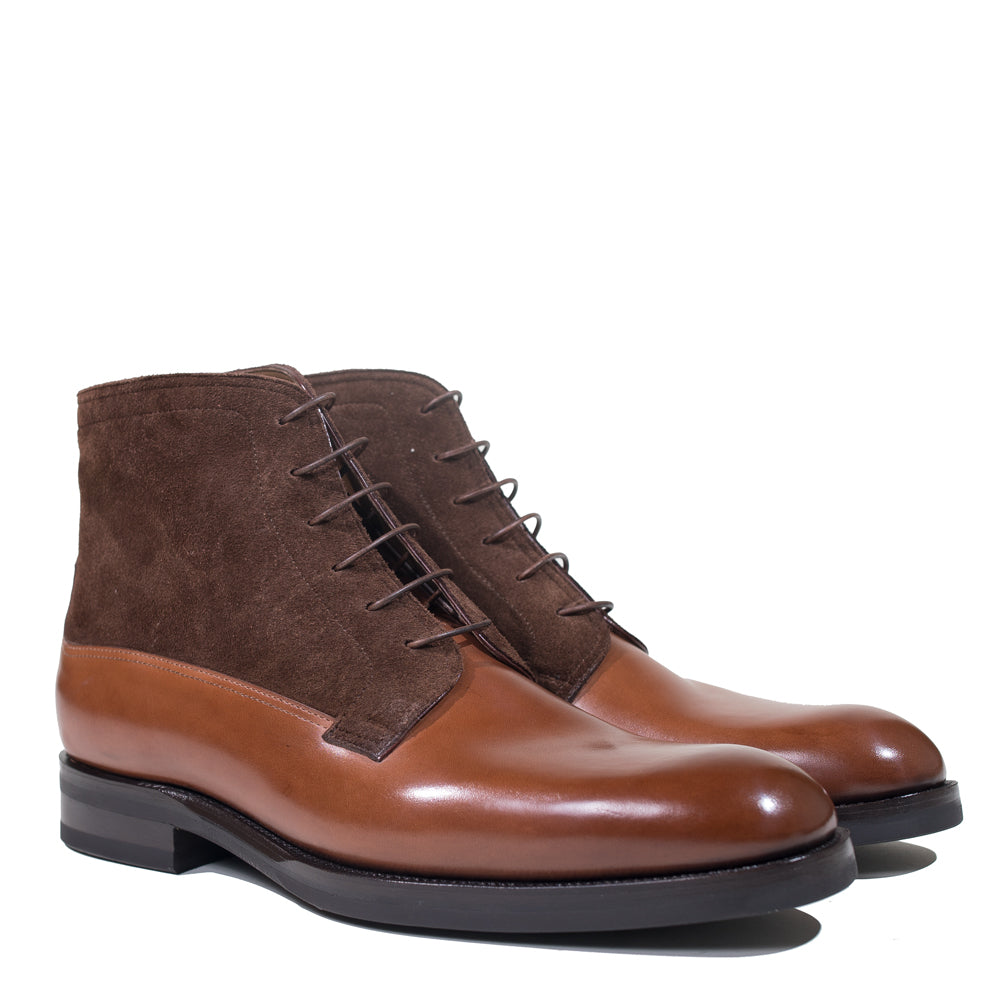 Zonkey Boot - ZB 142 Bavarian Calf Sienna Brown / Brown Suede Boot