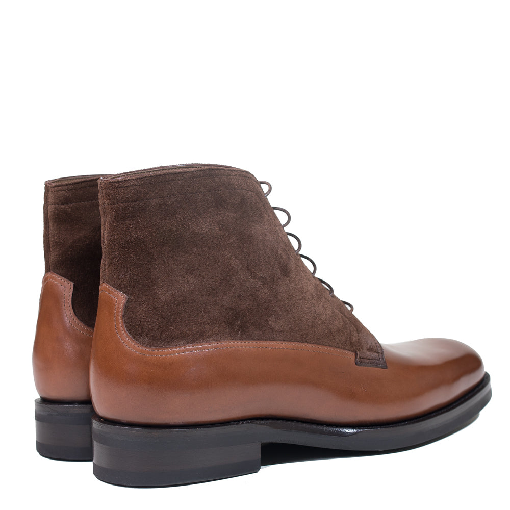 Zonkey Boot - ZB 142 Bavarian Calf Sienna Brown / Brown Suede Boot