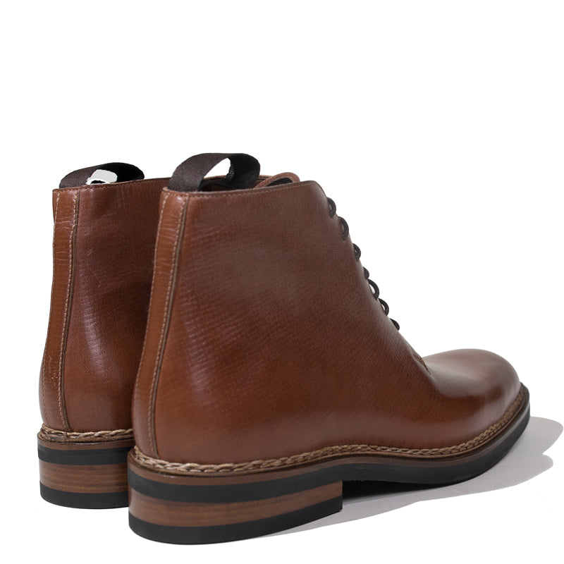Zonkey Boot - Russian Hatch Grain Whole Cut Boot