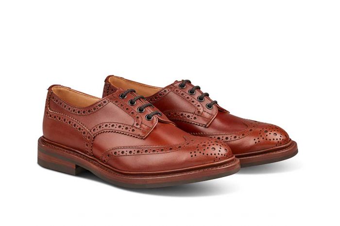 Tricker's - Bourton Marron Antique Derby Brogue