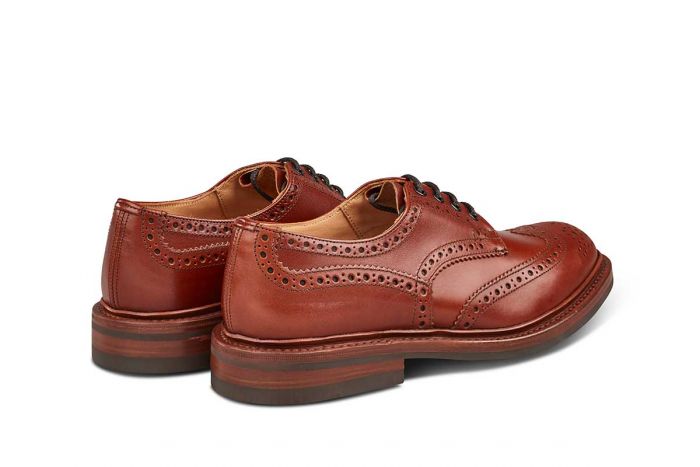 Tricker's - Bourton Marron Antique Derby Brogue