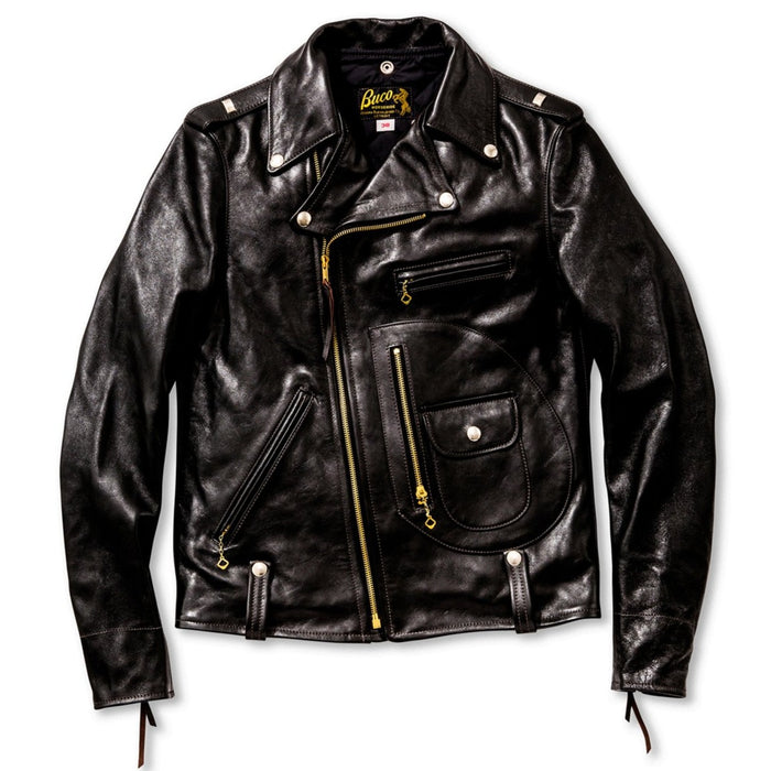 The Real Mccoy's - Buco J-24 Black Horsehide Leather Jacket