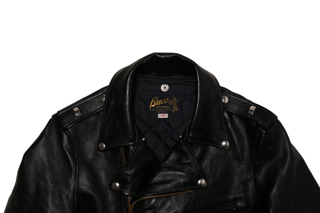 The Real Mccoy's - Buco J-24 Black Horsehide Leather Jacket