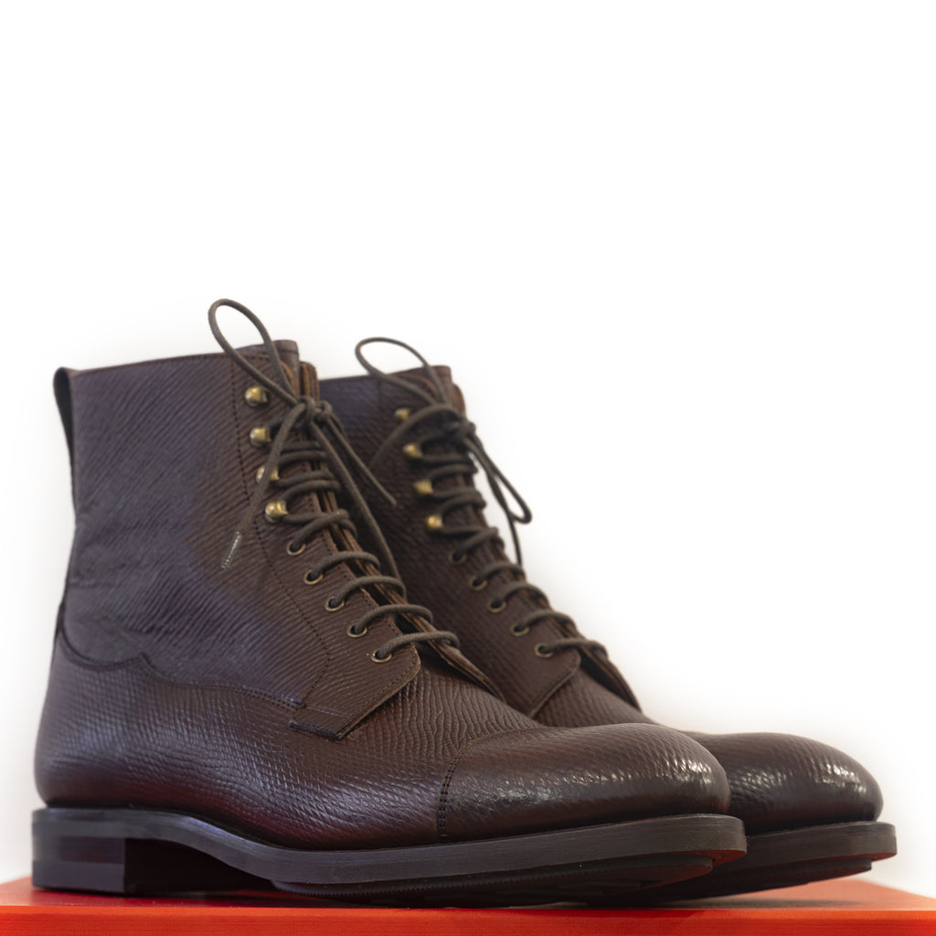 Carmina - Horween Russian Reindeer Field Boots Oscar Last