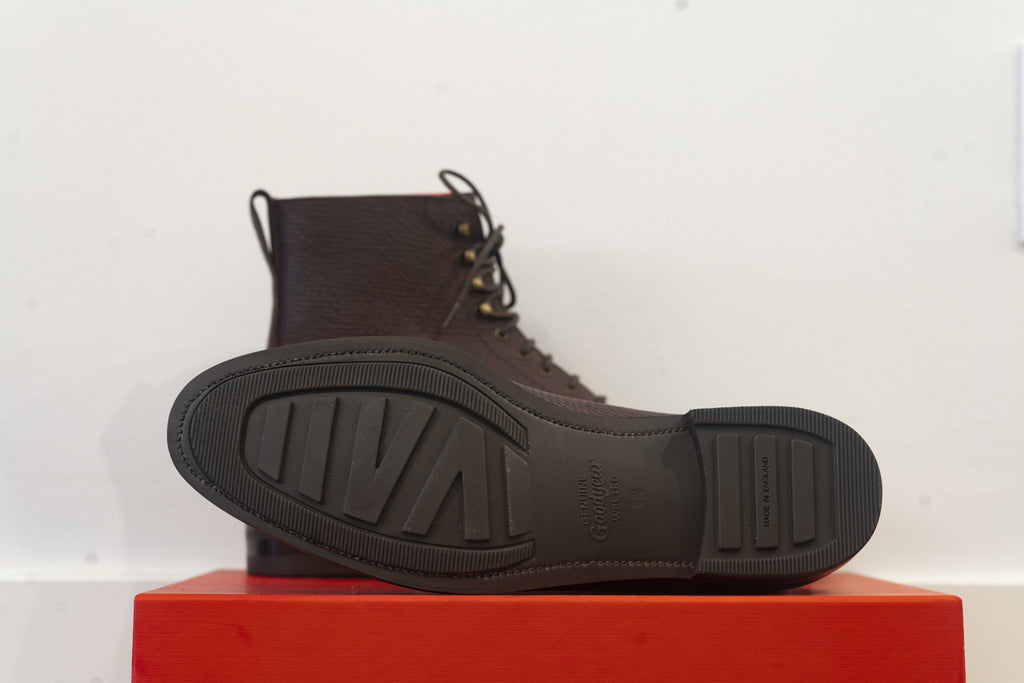 Carmina - Horween Russian Reindeer Field Boots Oscar Last