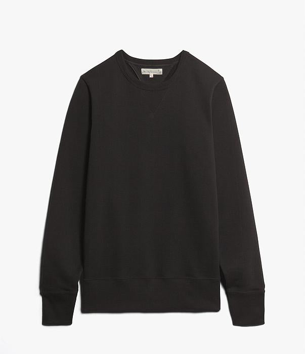 Merz B. Schwanen - Charcoal 346 Loopwheeled Crewneck Sweatshirt