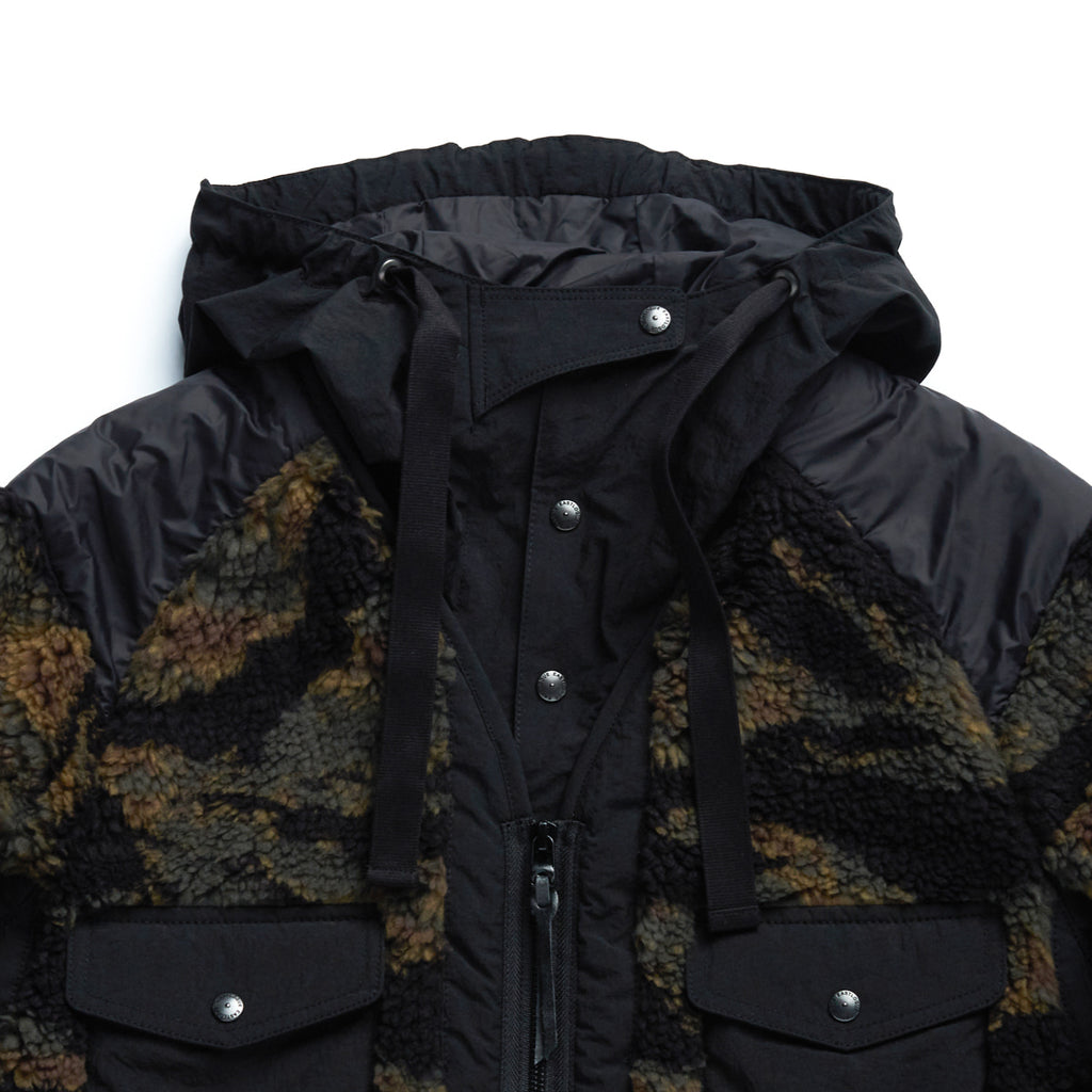 Eastlogue - Tiger camo Fleece Traveller Jacket