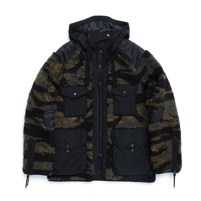 Eastlogue - Tiger camo Fleece Traveller Jacket
