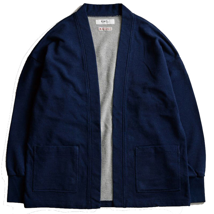 FDMTL - Indigo Dyed Haori Sweater