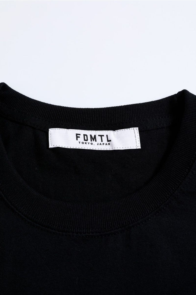 FDMTL - Black Boro Patchwork L/S TEE