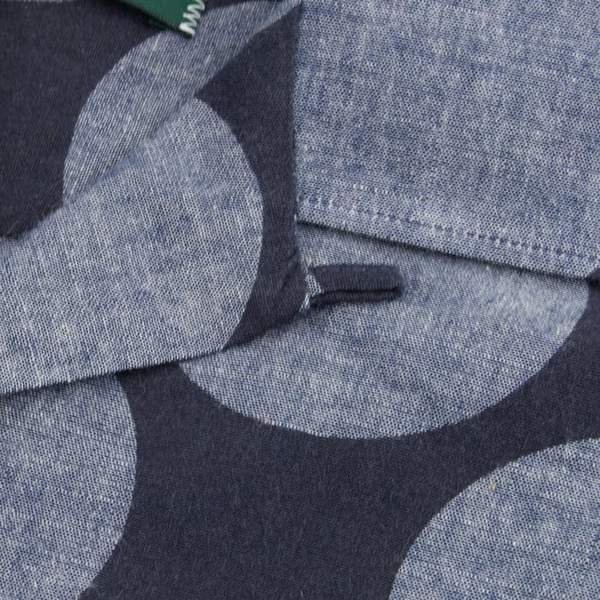 Gitman Vintage - Navy Dot Camp Button Up Shirt