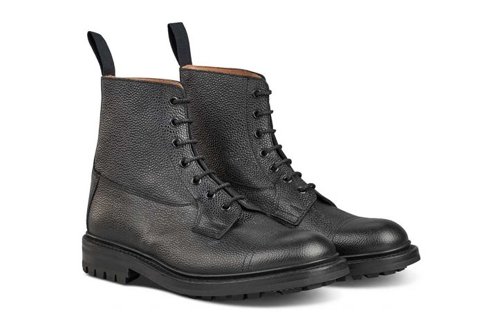 Tricker's - Grassmere Black Scotch Grain Super Boot