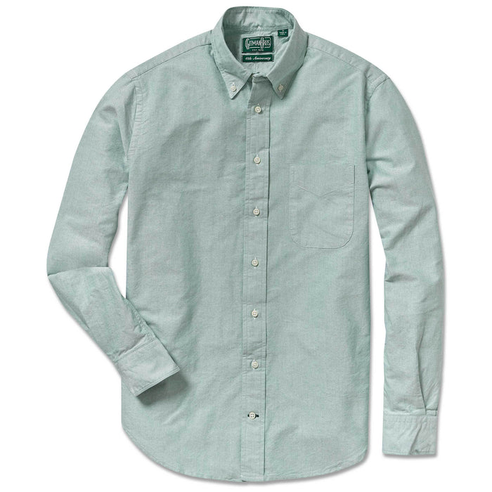 Gitman Vintage - Green Spring Oxford Button Up Shirt