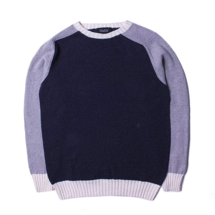 Howlin' - Navy Kaotic Harmony Knit Sweater
