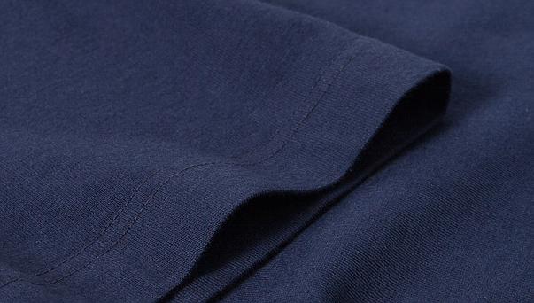 Merz B. Schwanen - Ink Blue 1950s Crewneck T-Shirt