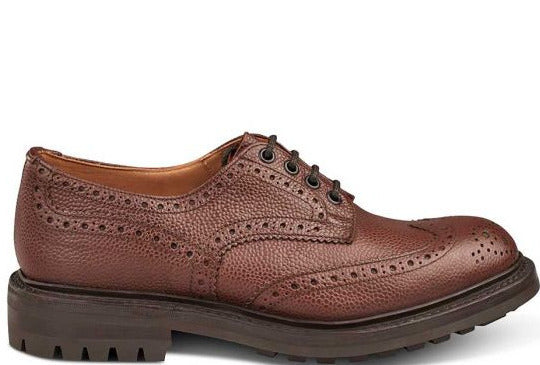 Tricker's - Ilkley Brown Zug Grain Derby Brogue