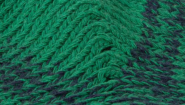 Merz B. Schwanen - GOOD BASICS: SOCKS - DEEP BLUE/GRASS
