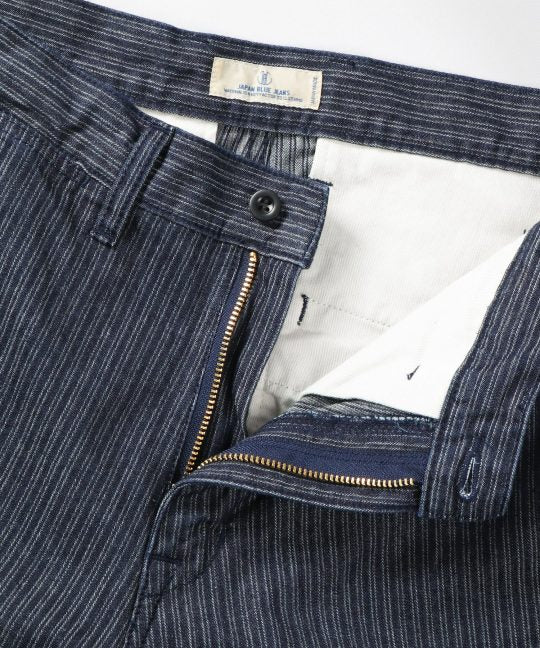 Japan Blue - J3230J07 Dobby Stripe Denim Shorts