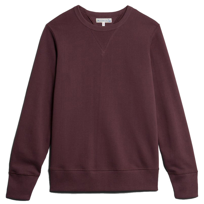 Merz B. Schwanen - Red Oak 346 Loopwheeled Crewneck Sweatshirt
