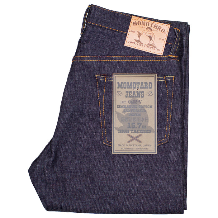 Momotaro - 0405-V 15.7oz Selvedge Denim - High Tapered Fit