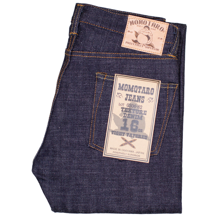Momotaro - 0306-82 16oz Selvedge Denim - Tight Tapered Fit