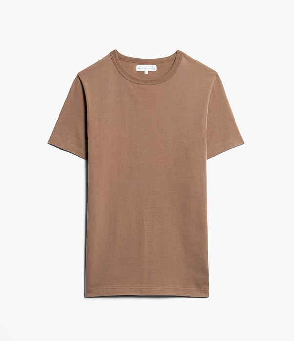 Merz B. Schwanen - Nut Brown 1950s Crewneck T-Shirt