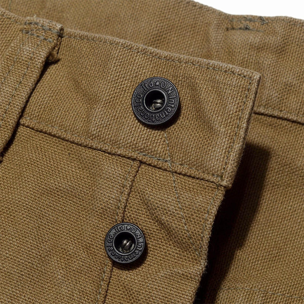 Oni Denim - 932HM-HOX-BRK Hand Made Relaxed Tapered Brown Khaki