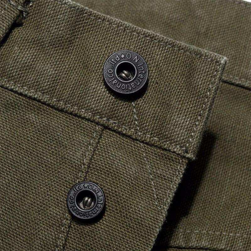 Oni Denim - 932HM-HOX-OLV Hand Made Relaxed Tapered Olive