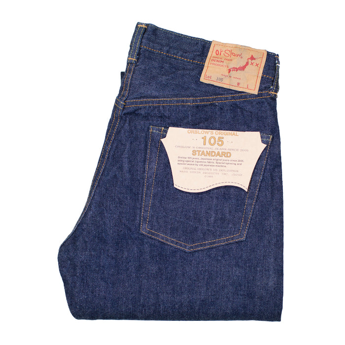 orSlow 105 13.5oz Selvedge Denim - Standard Fit