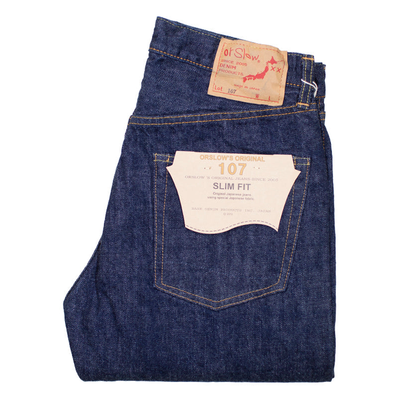 orSlow 107 13.5oz Selvedge Denim - Slim Fit