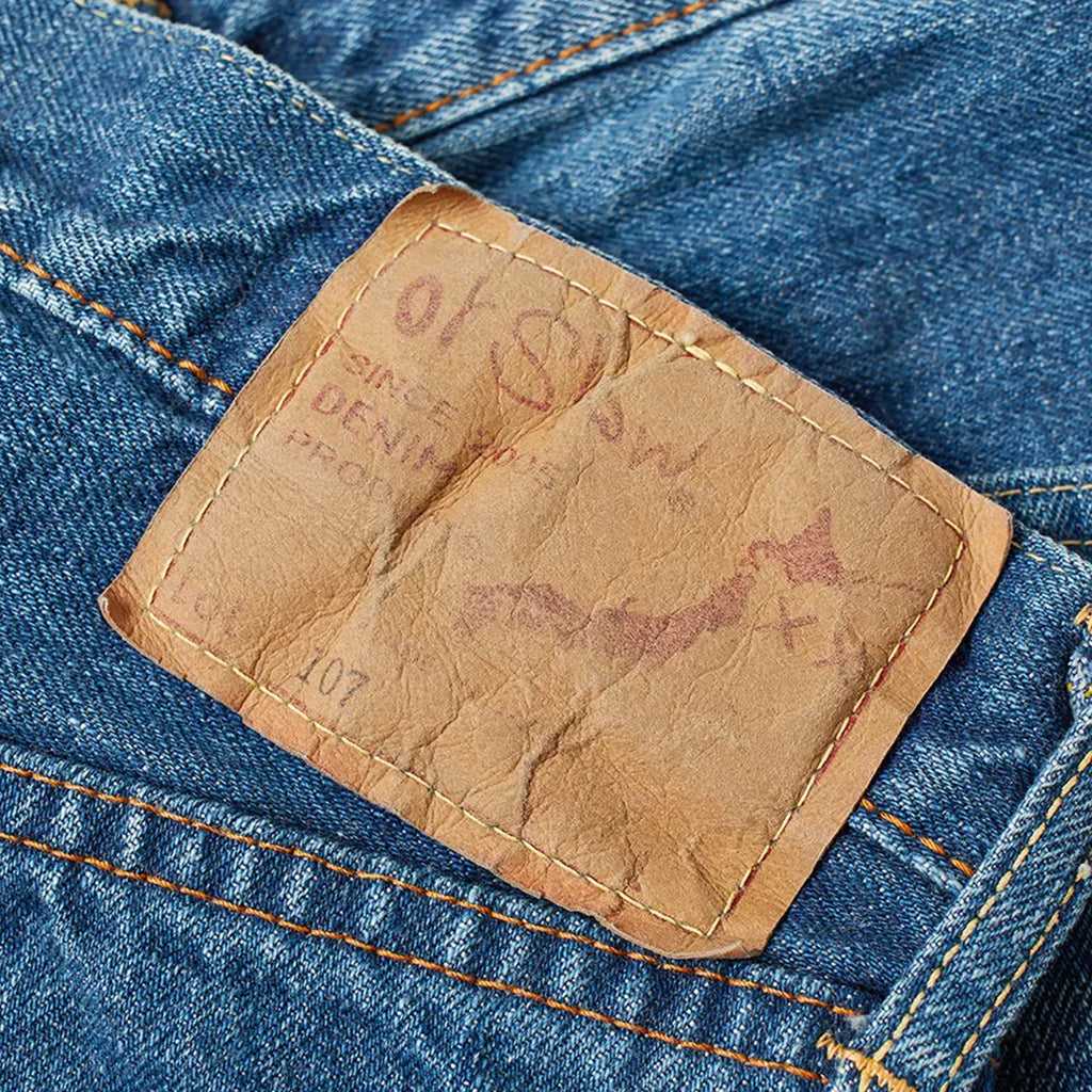 orSlow - 107 Slim Fit 2 Year Wash 13.5oz Selvedge Denim Pants