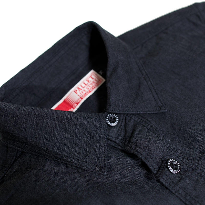 Pallet Life Story - Black Shirt Indigo Chambray