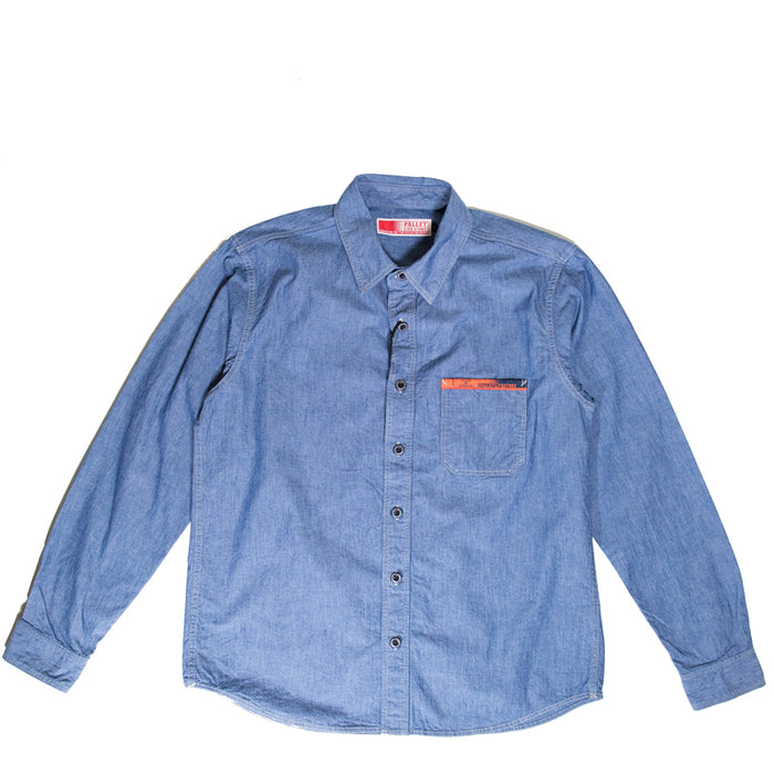 Pallet Life Story - DW Shirt Indigo Chambray