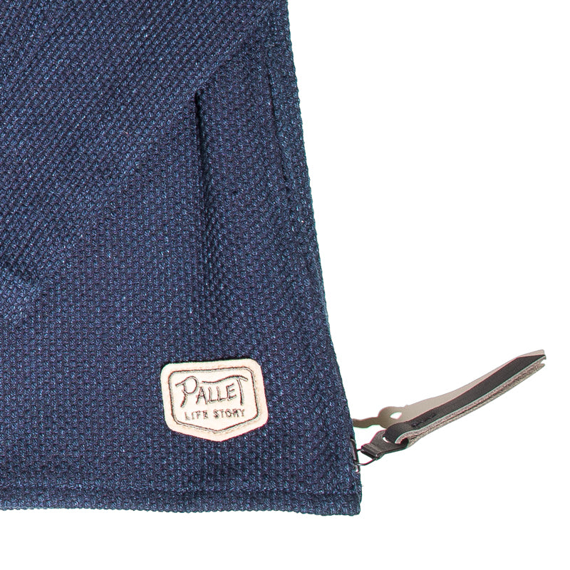 Pallet Life Story - Indigo  Sashiko Pullover Jacket
