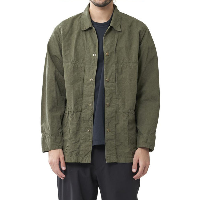 Sage de Cret - Overdyed Olive Coverall Jacket