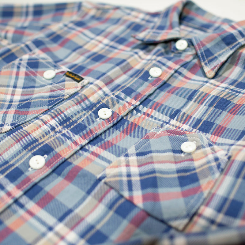 The Strike Gold - Red/Blue/Beige L/S Shirt